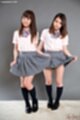 Nishino ena and momoi momo raising skirts wearing uniform.jpeg